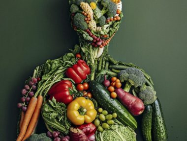 body made out of vegetables, in the style of flat composition, human connections, expansive --ar 3:2 --style raw --v 6 Job ID: 1afae4da-388d-4016-a412-ad3297d96a99